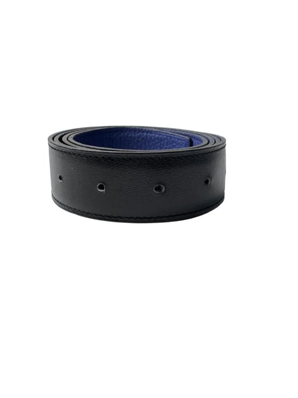 Hermes Belt Black Blue